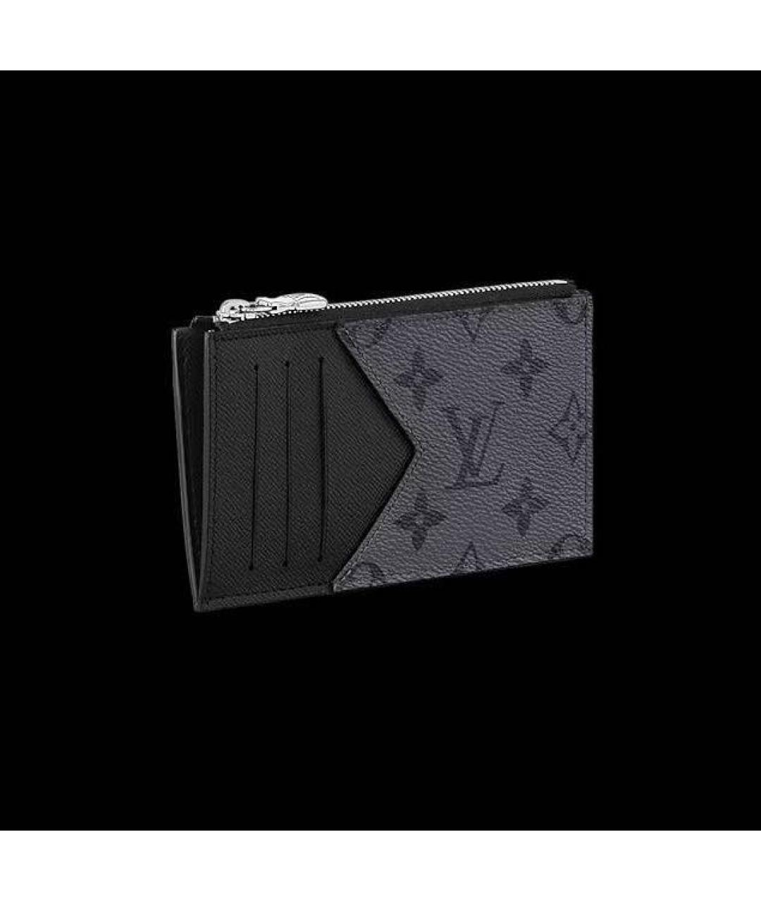 LOUIS VUITTON Черный кардхолдер, фото 3