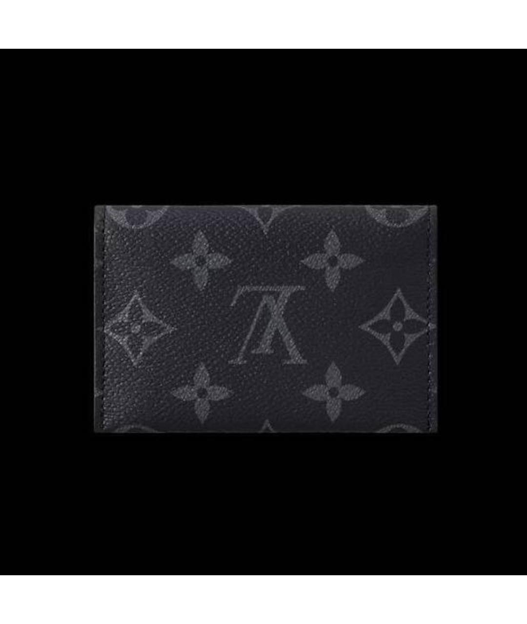 LOUIS VUITTON Черный кардхолдер, фото 4
