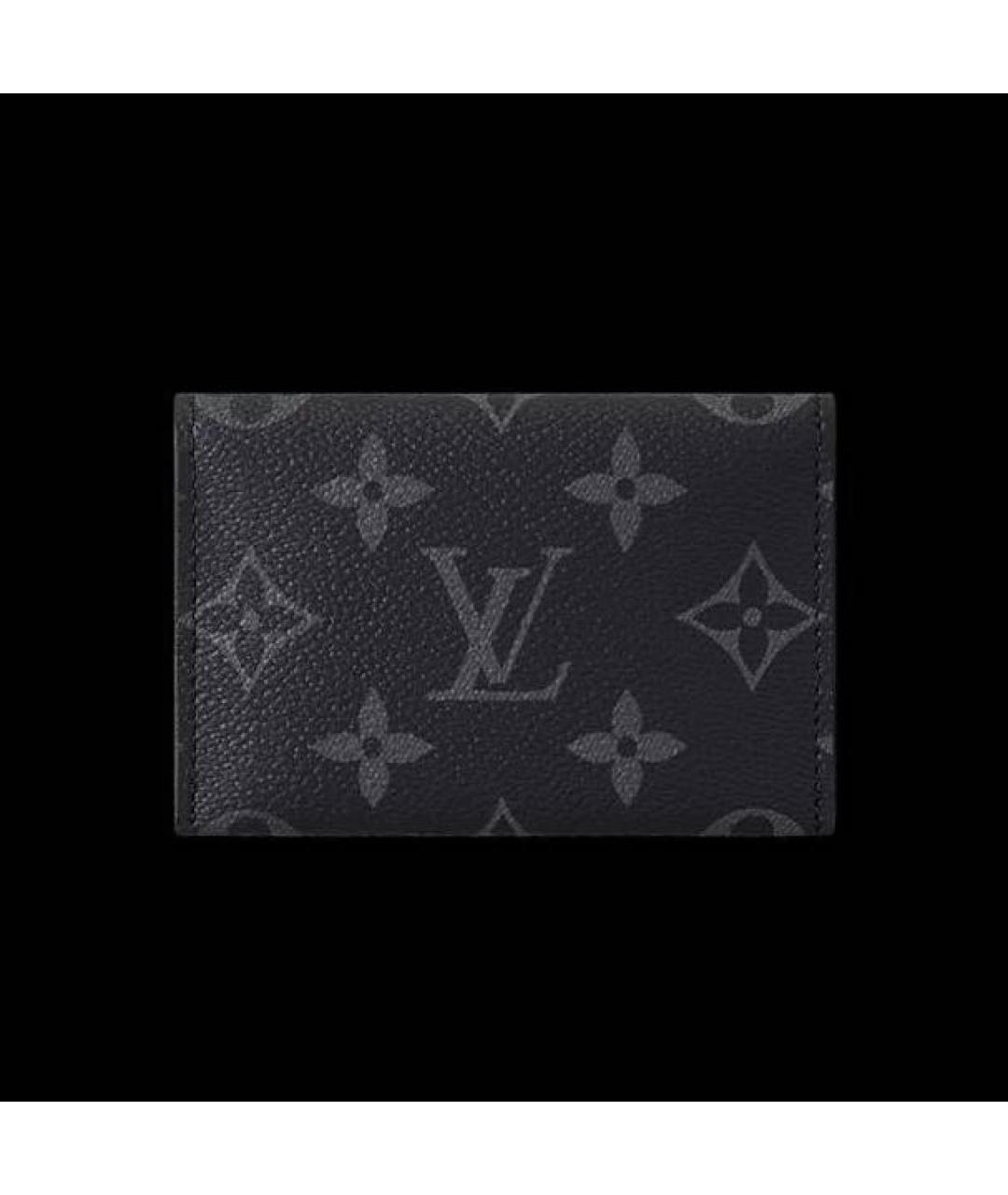 LOUIS VUITTON Черный кардхолдер, фото 6