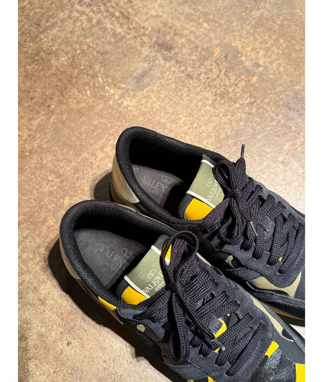 VALENTINO Мульти низкие кроссовки / кеды, фото 5