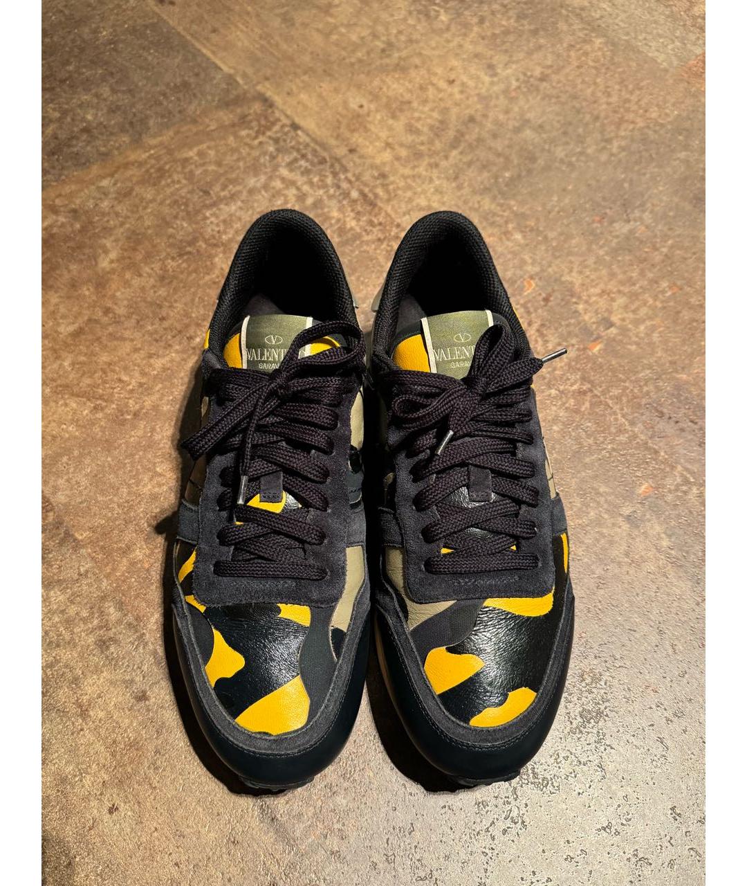 VALENTINO Мульти низкие кроссовки / кеды, фото 3