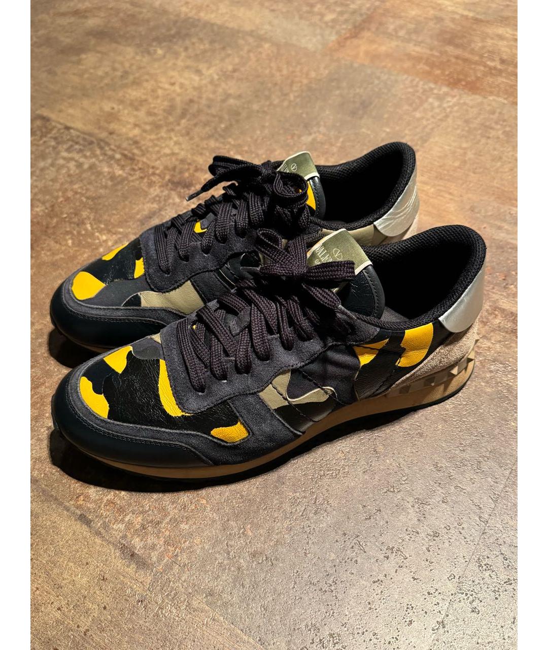 VALENTINO Мульти низкие кроссовки / кеды, фото 2