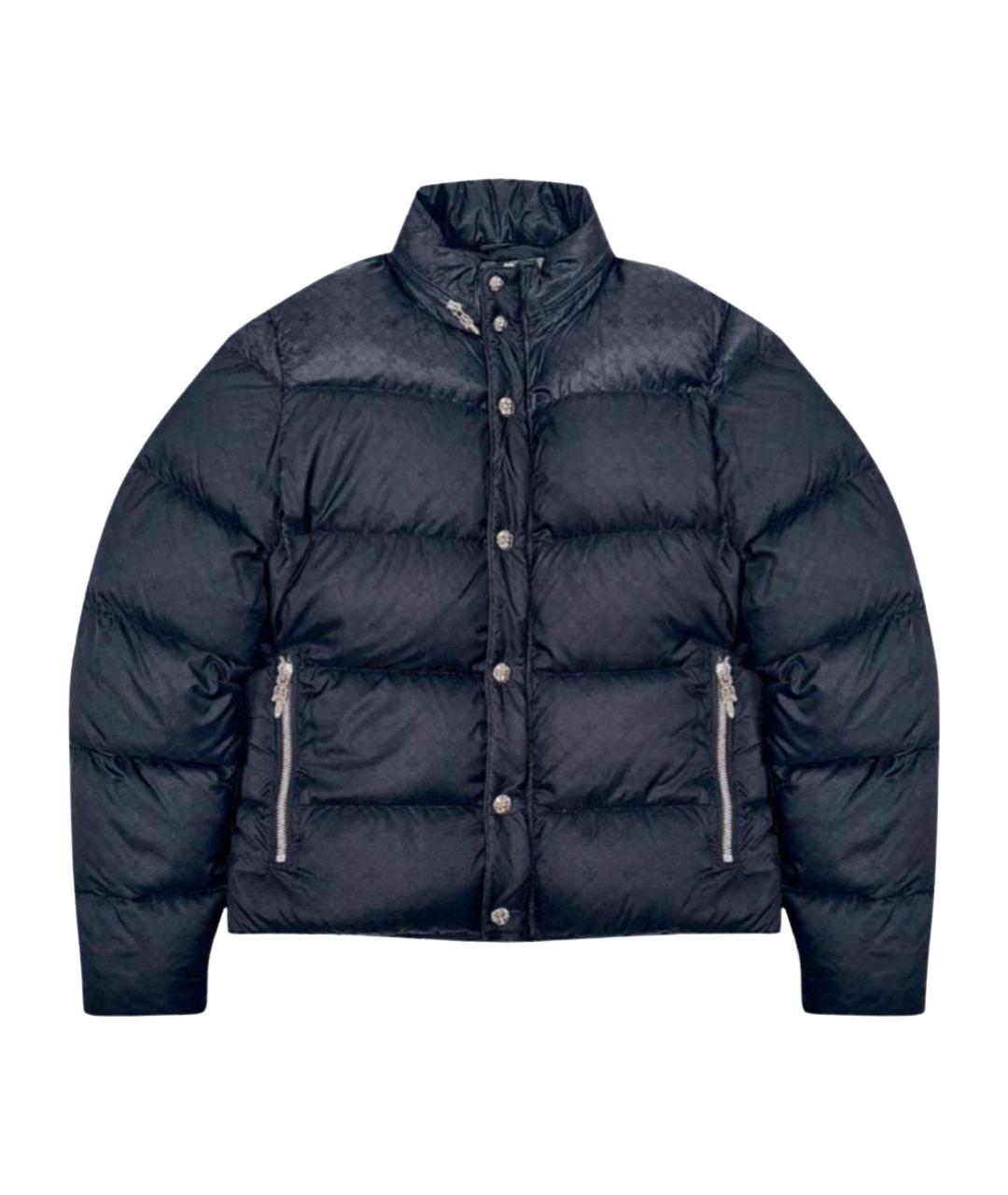 CHROME HEARTS Черная полиэстеровая куртка, фото 1