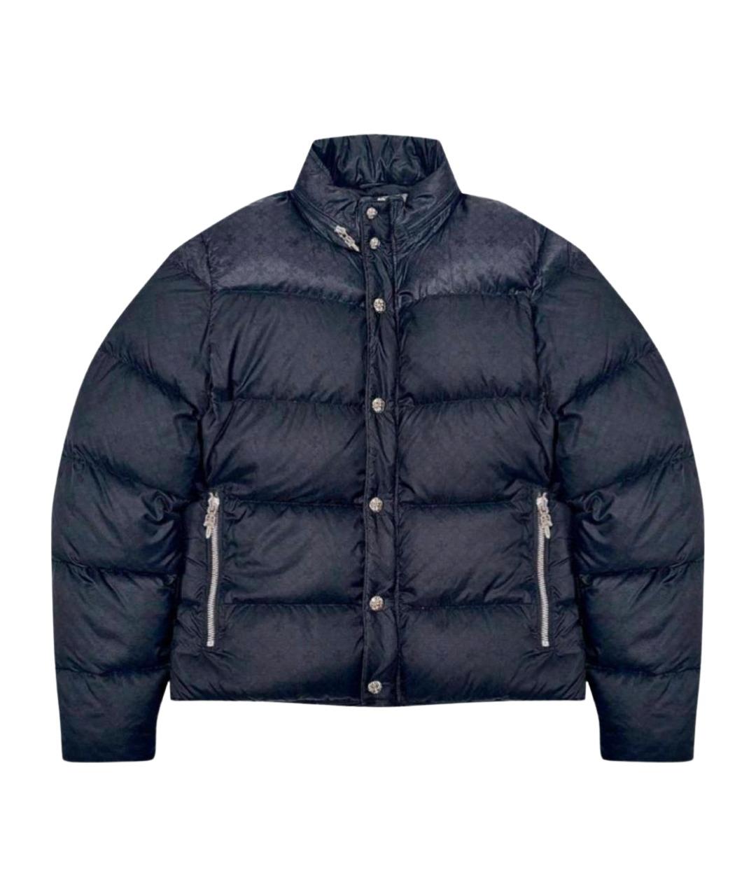 CHROME HEARTS Черная полиэстеровая куртка, фото 7