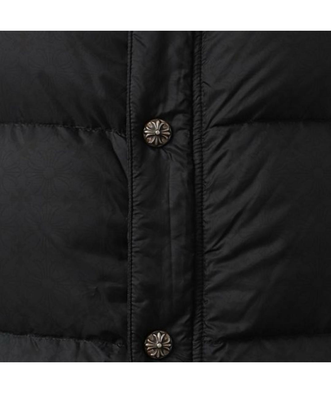 CHROME HEARTS Черная полиэстеровая куртка, фото 5