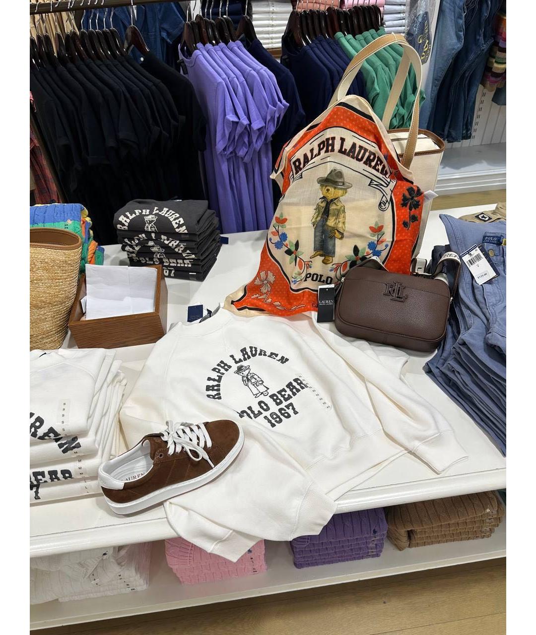 POLO RALPH LAUREN Мульти шерстяной шарф, фото 6