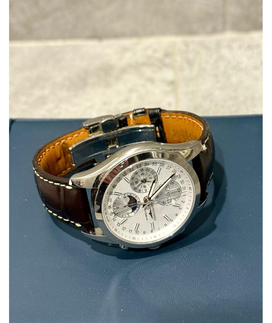 LONGINES Коричневые часы, фото 3