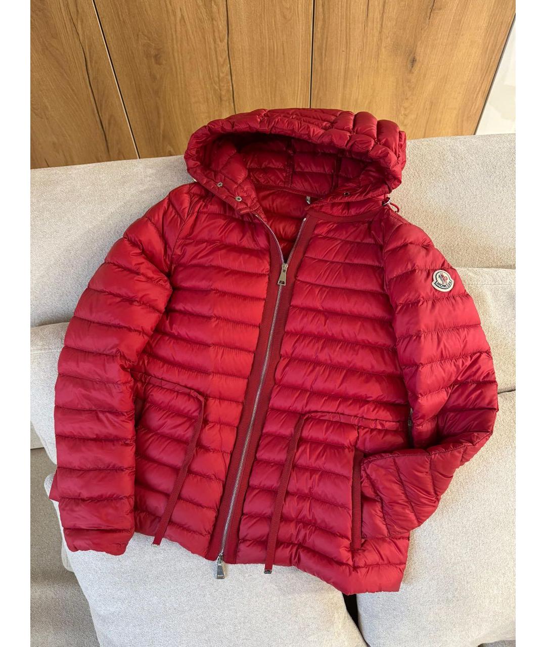 MONCLER Красная куртка, фото 2