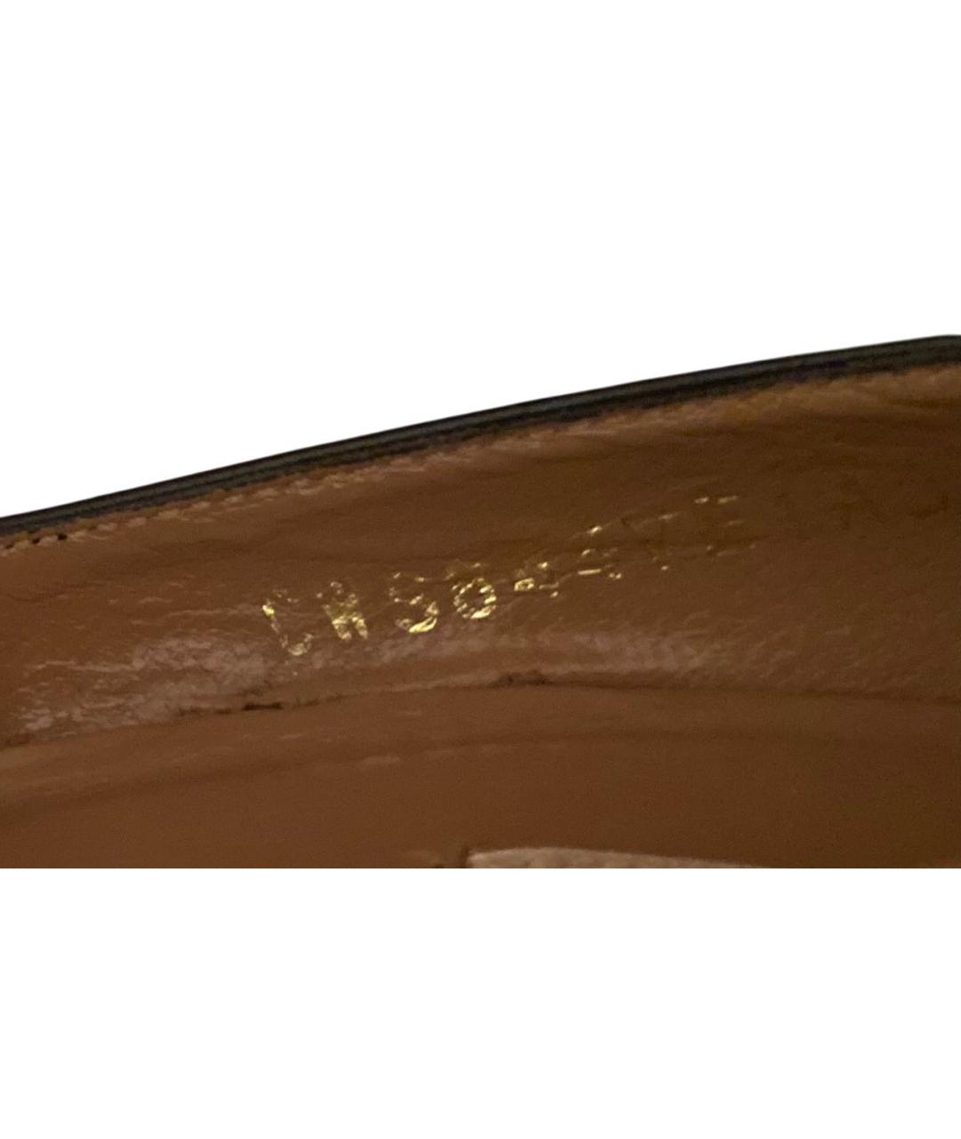 VALENTINO Черные кожаные туфли, фото 6