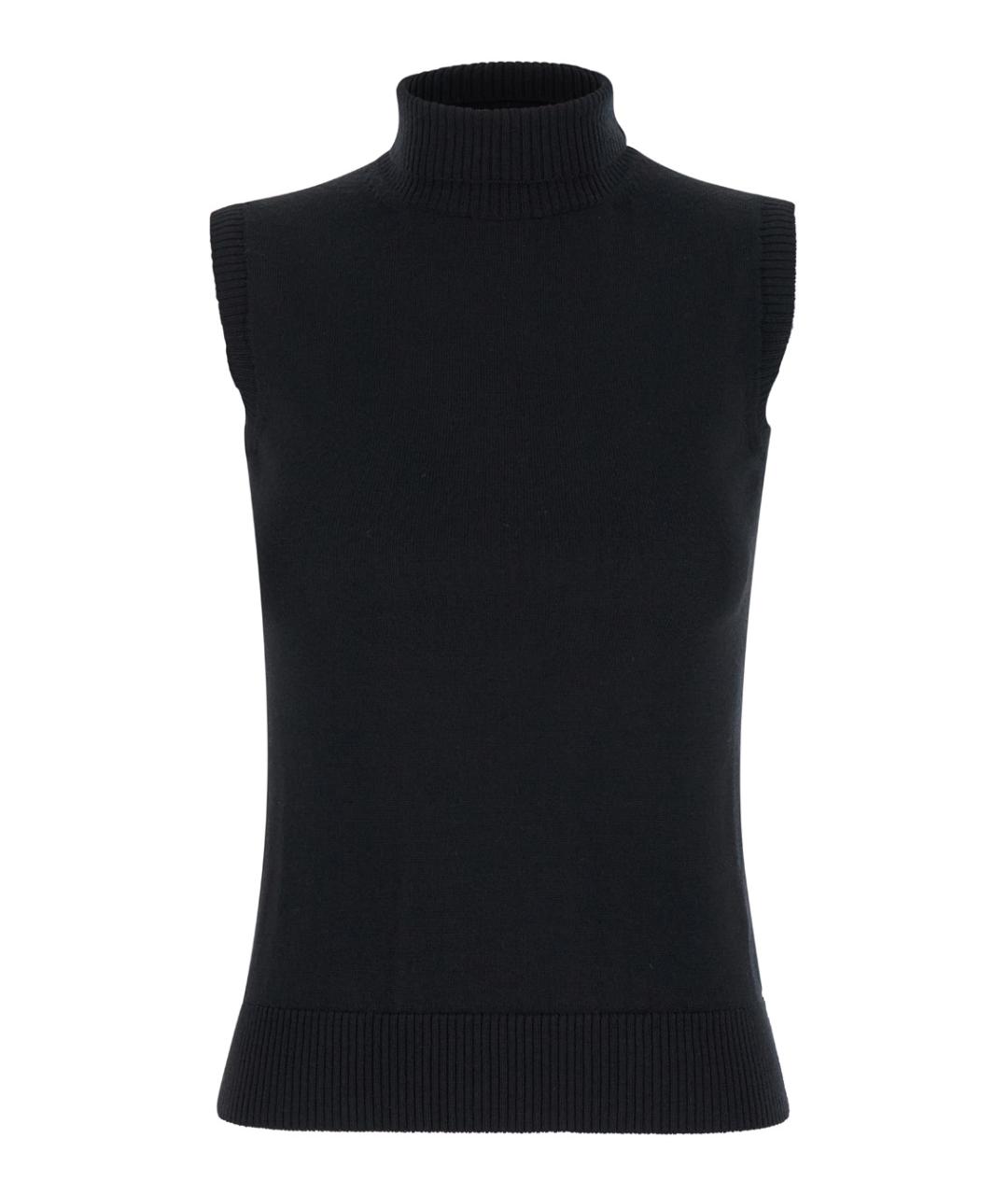 SPORTMAX Черная шерстяная водолазка, фото 1