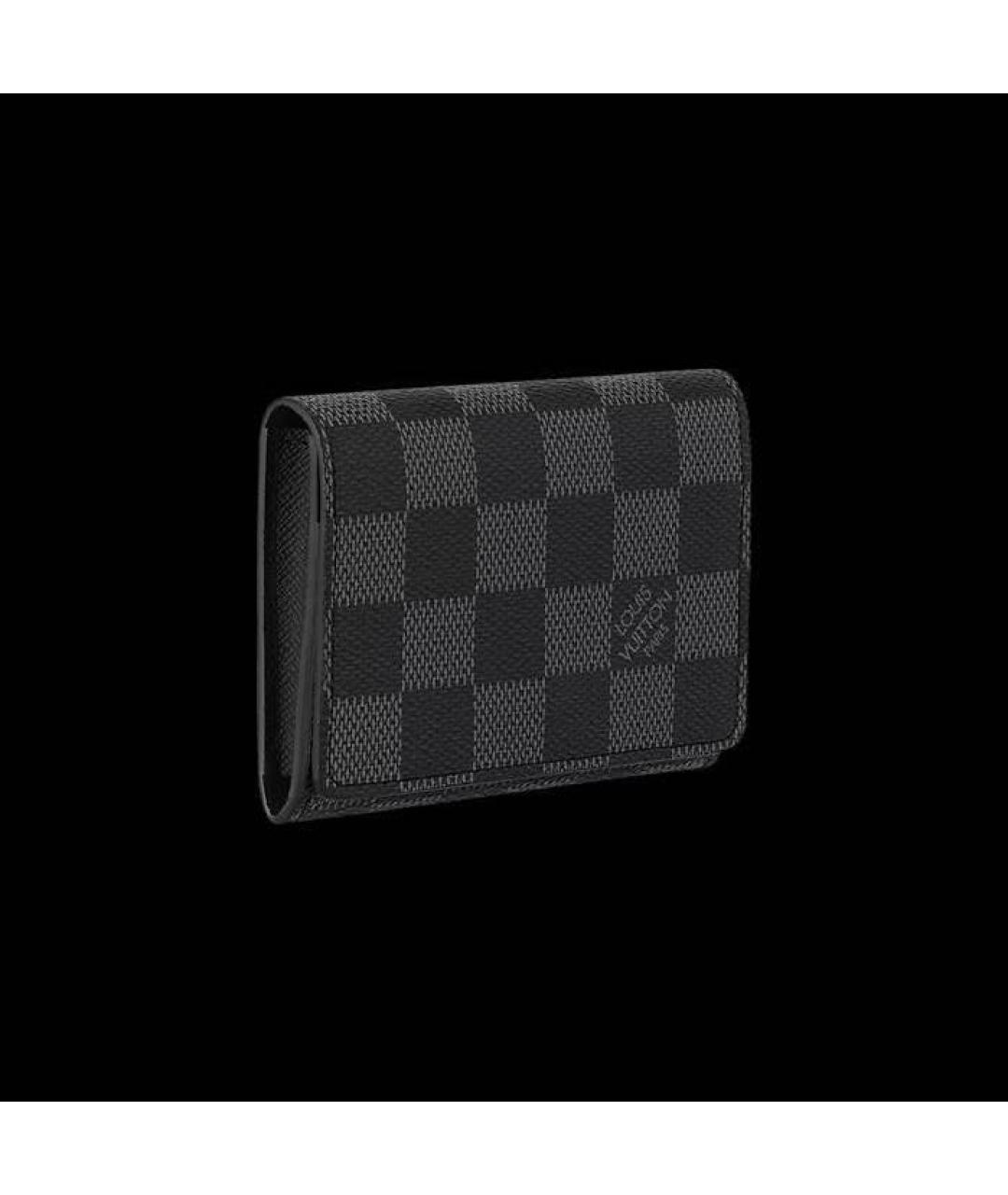 LOUIS VUITTON Черный кардхолдер, фото 3