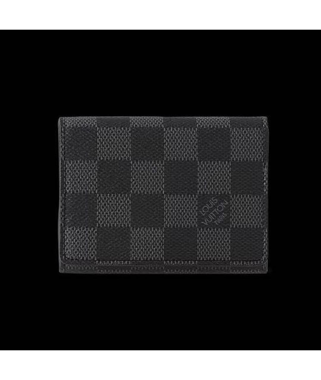 LOUIS VUITTON Черный кардхолдер, фото 7
