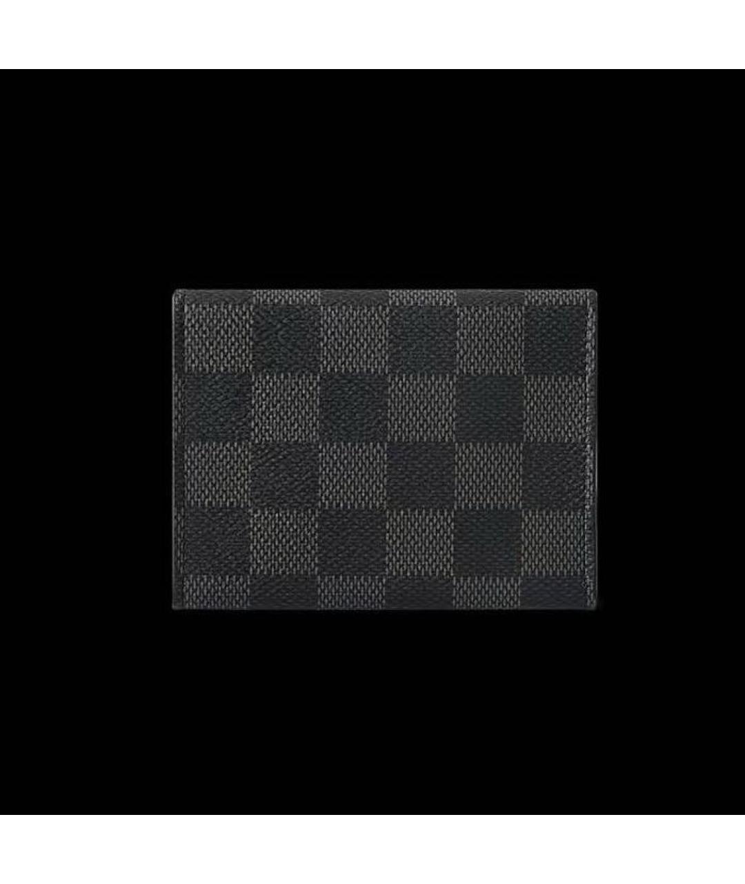 LOUIS VUITTON Черный кардхолдер, фото 5