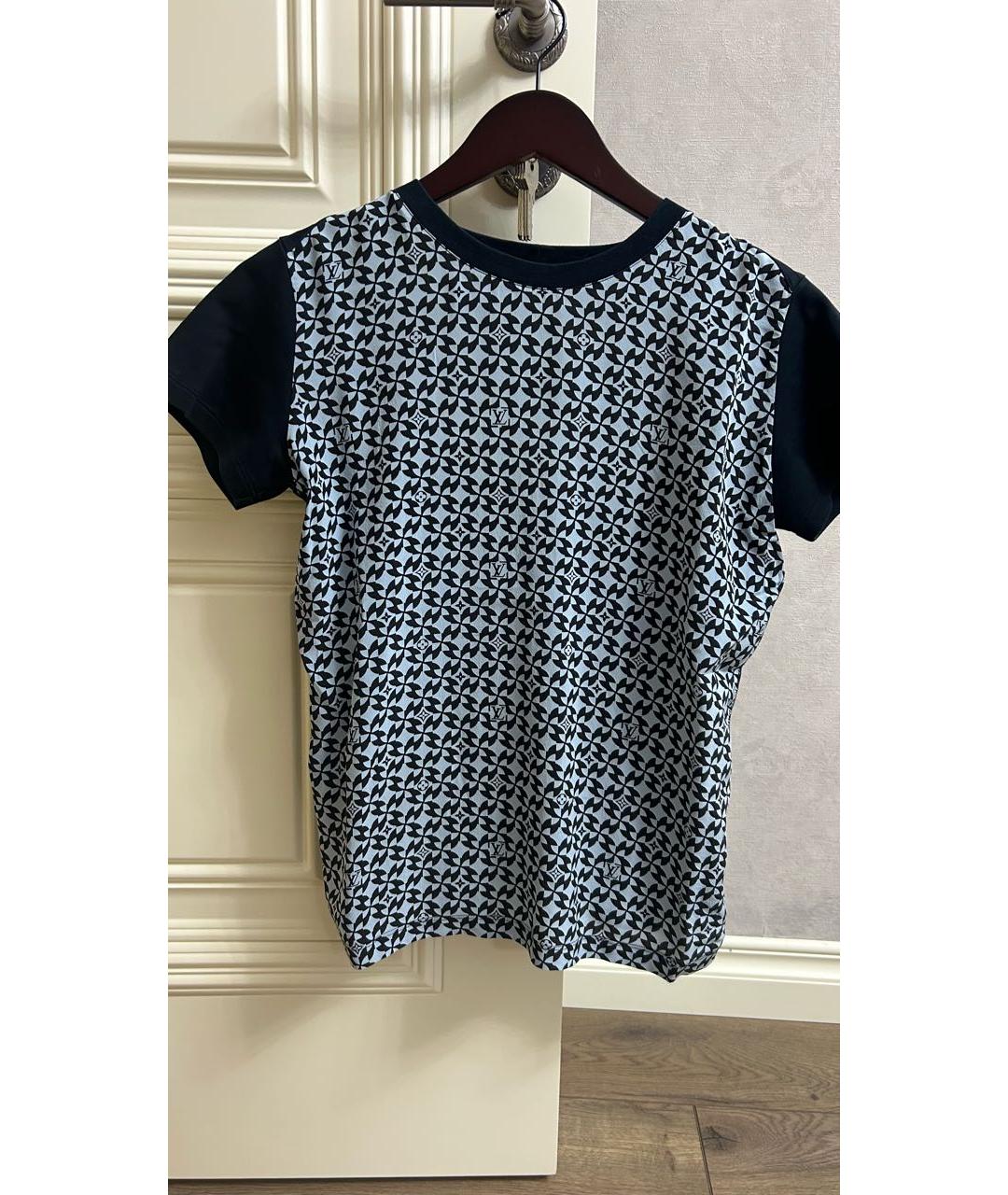 LOUIS VUITTON Голубая футболка, фото 5