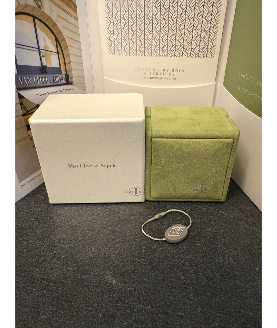 VAN CLEEF & ARPELS Белые серьги из белого золота, фото 5