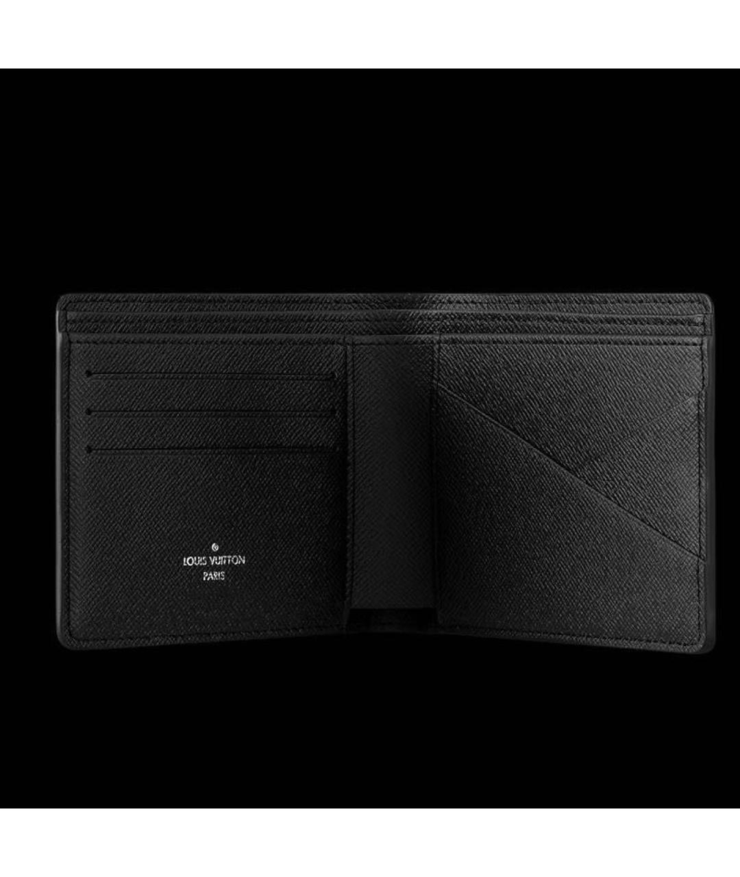 LOUIS VUITTON Черный кошелек, фото 4