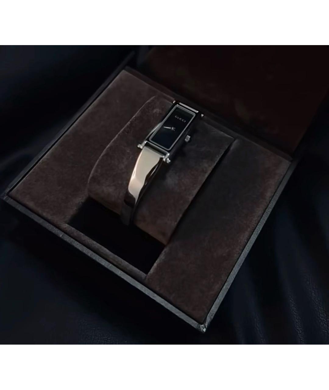 GUCCI Черные часы, фото 5