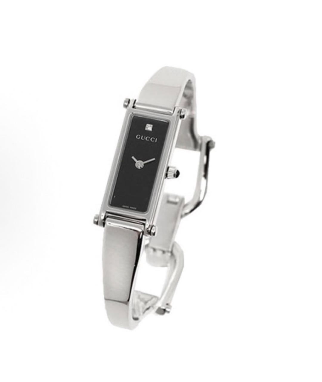 GUCCI Черные часы, фото 2