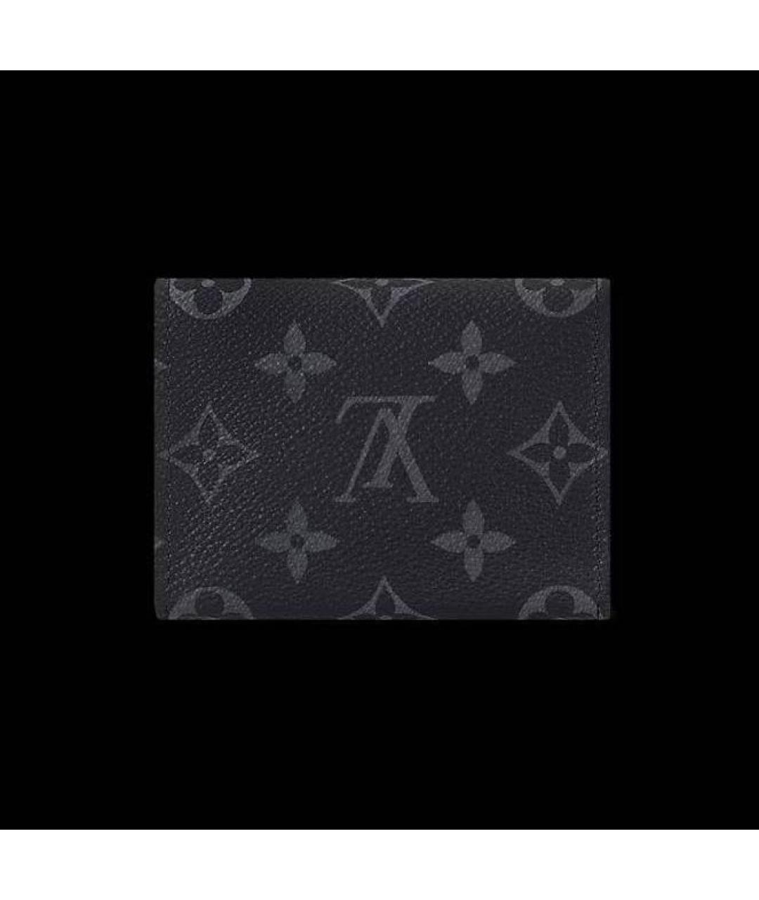 LOUIS VUITTON Черный кардхолдер, фото 3