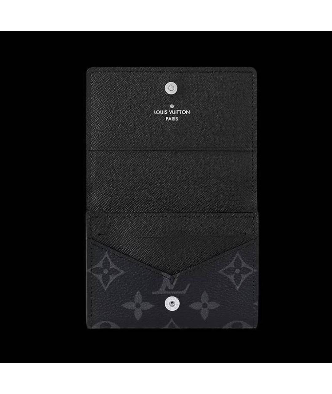 LOUIS VUITTON Черный кардхолдер, фото 2