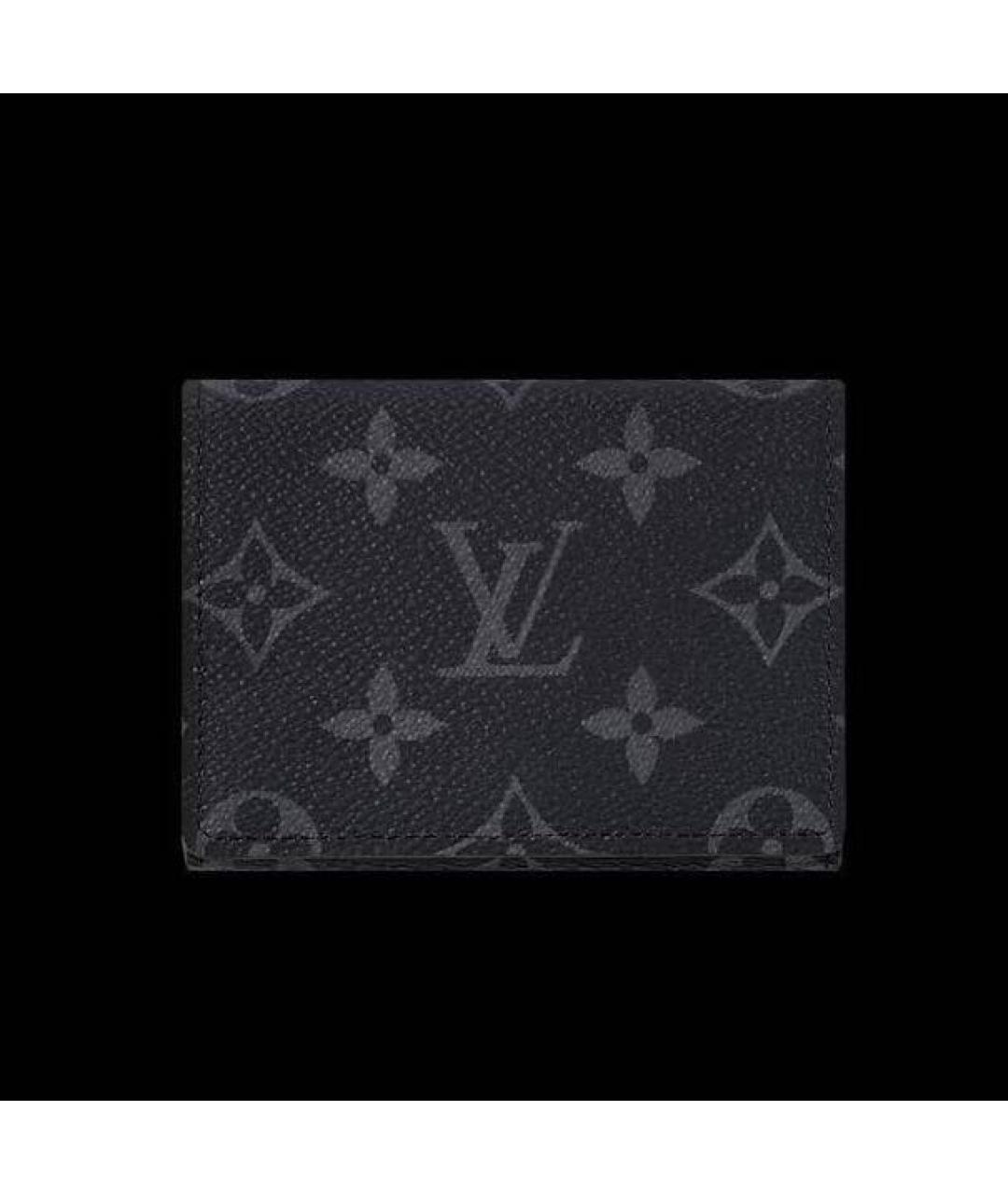 LOUIS VUITTON Черный кардхолдер, фото 5