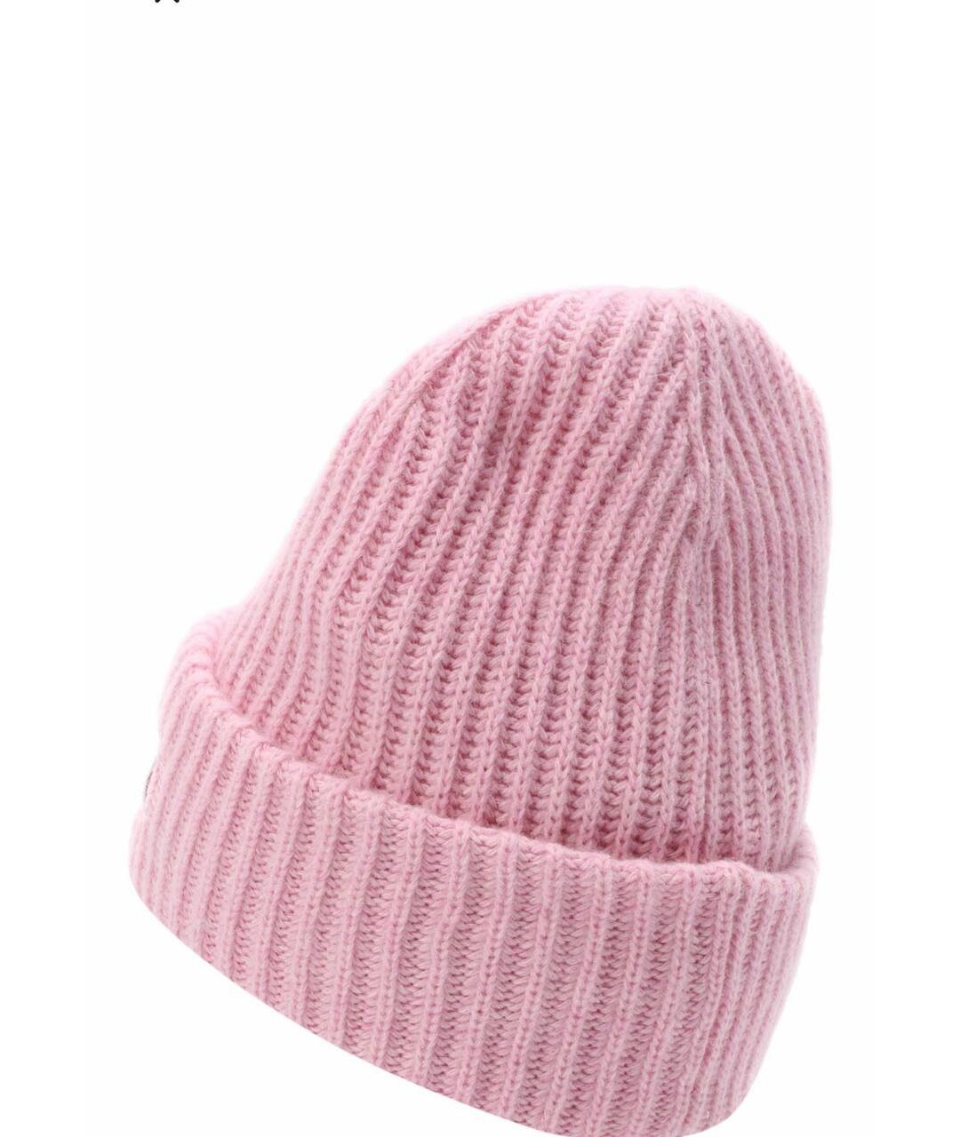 GANNI Розовая шерстяная шапка, фото 1