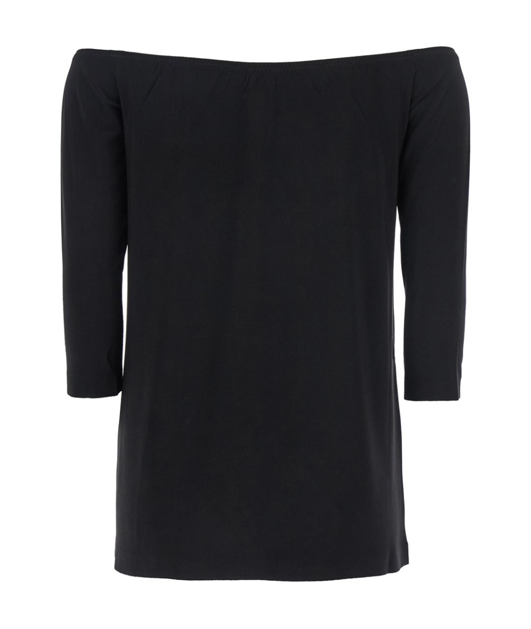 NORMA KAMALI Черная полиэстеровая блузы, фото 2