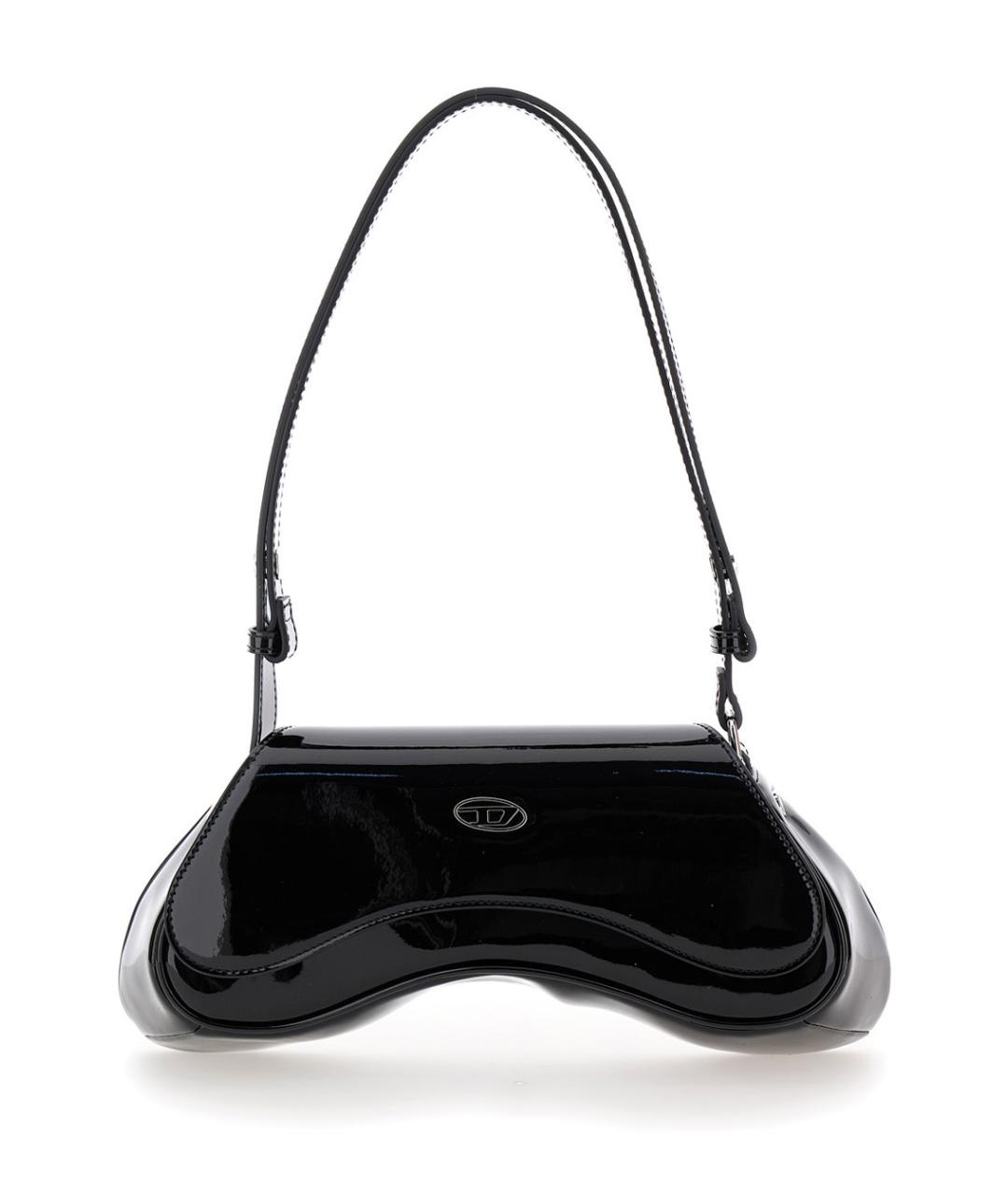 DIESEL Черная сумка через плечо, фото 1