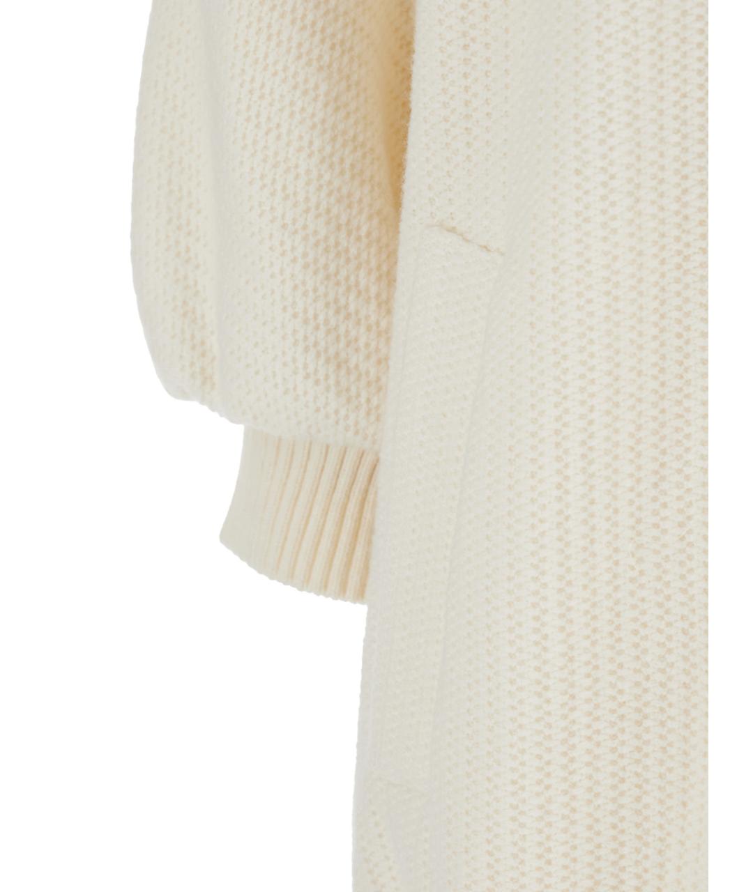 MAX MARA Белый шерстяной жакет/пиджак, фото 3