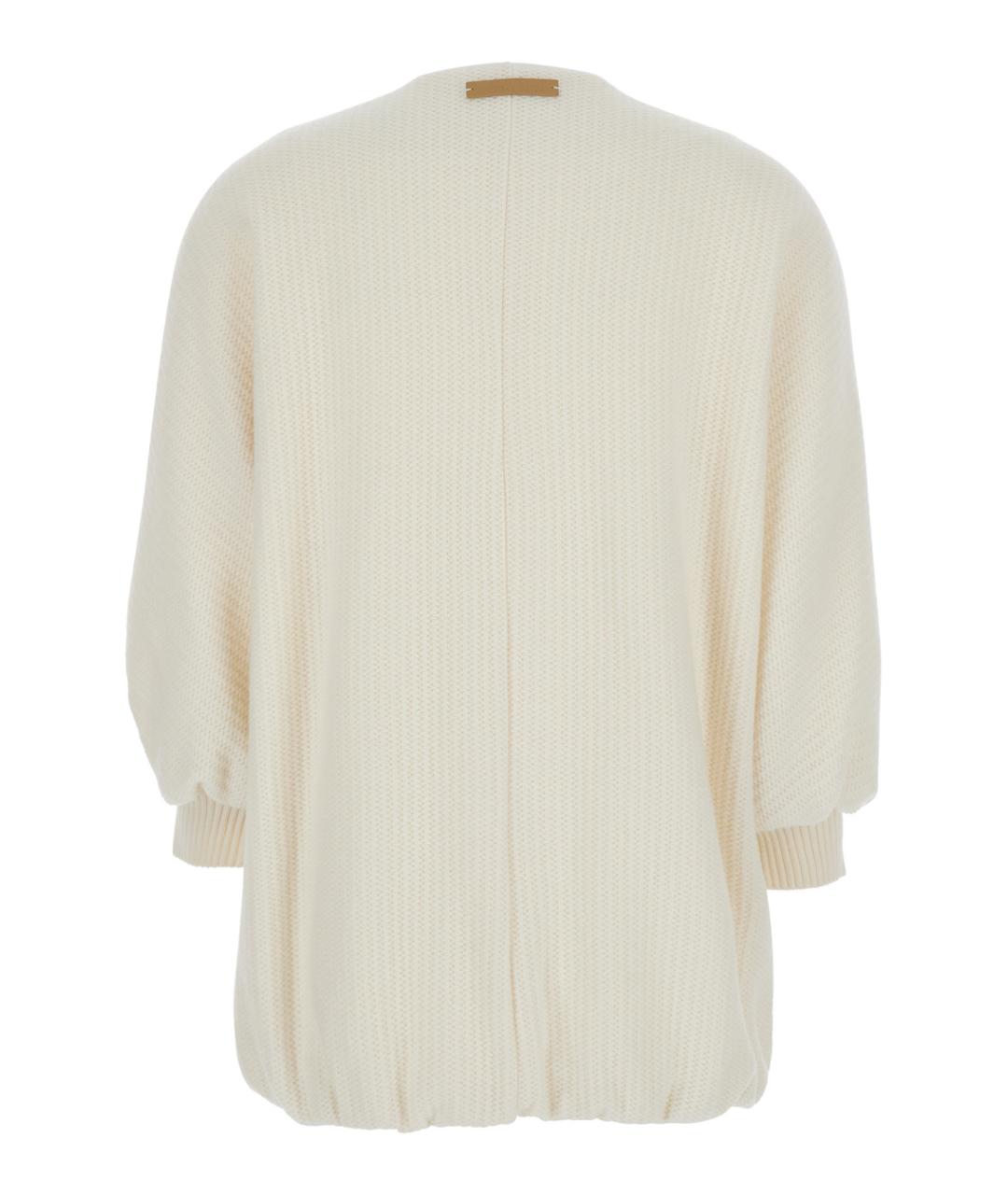 MAX MARA Белый шерстяной жакет/пиджак, фото 2