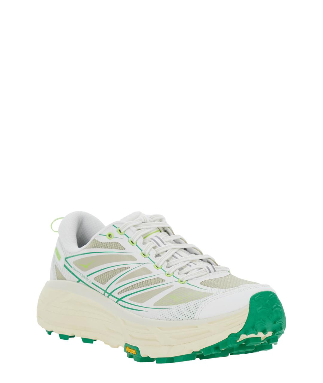 HOKA Белые текстильные кроссовки, фото 2