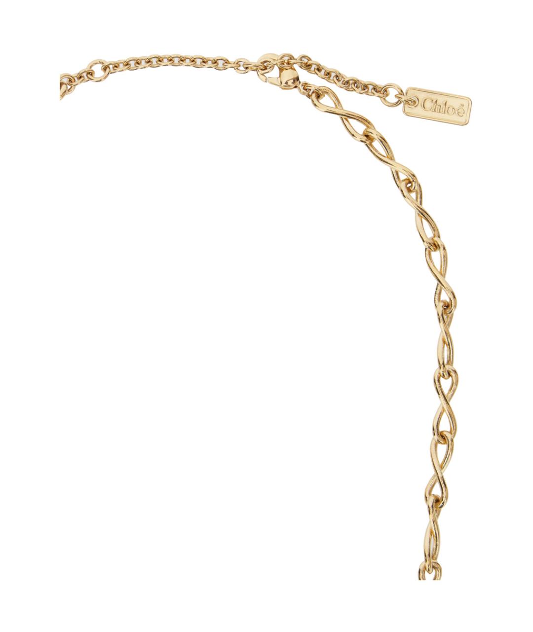 CHLOE Золотая металлическая цепочка, фото 2