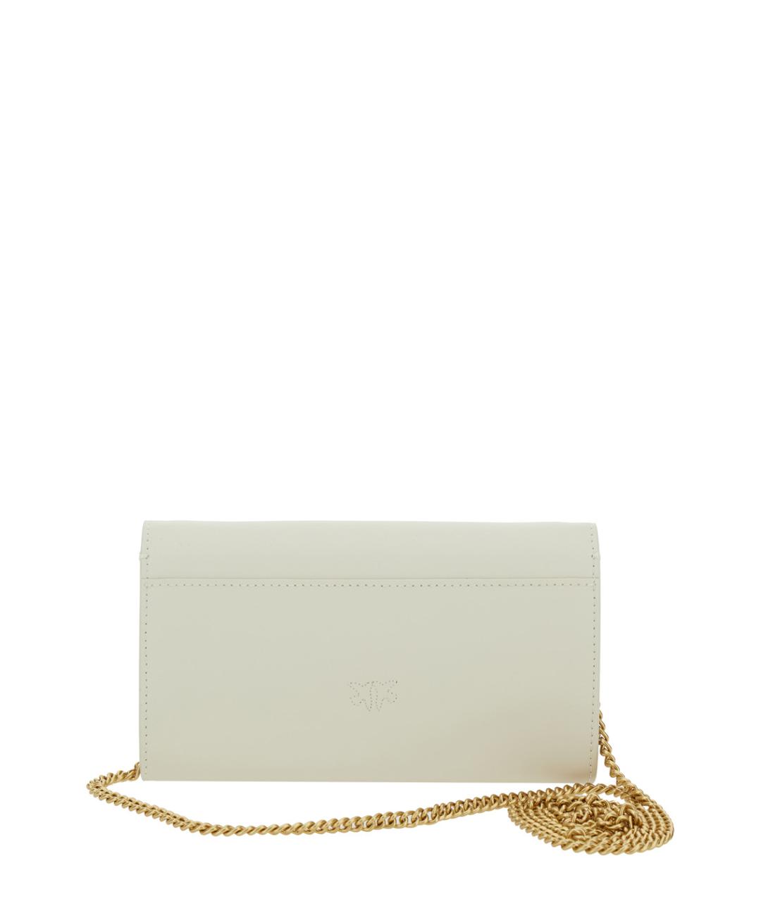 PINKO Белый кожаный кошелек, фото 2