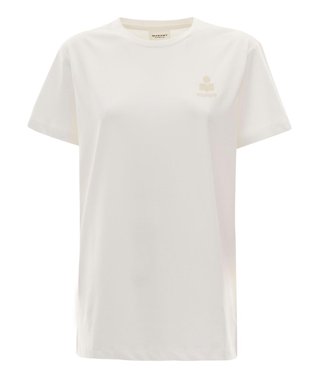 ISABEL MARANT Белая хлопковая футболка, фото 1