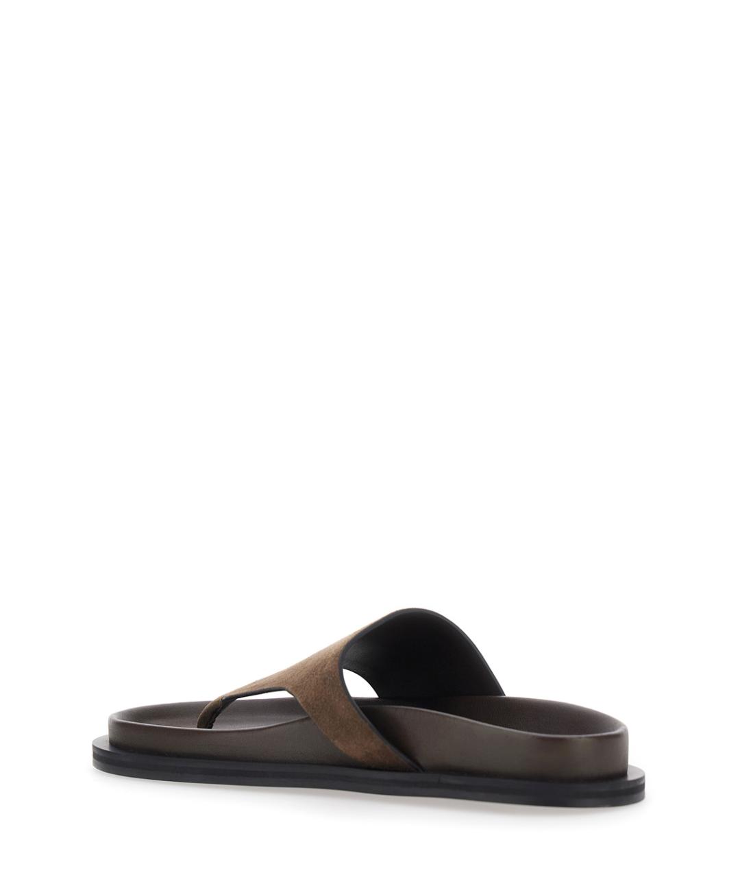 A.EMERY Коричневые замшевые сандалии, фото 3