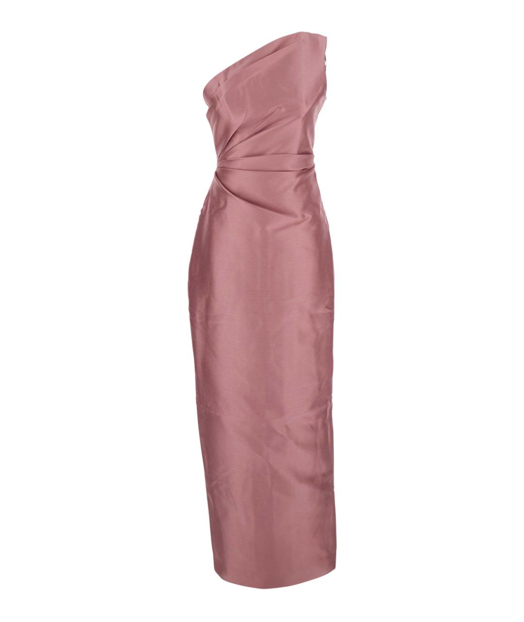 SOLACE LONDON Розовое полиэстеровое вечернее платье, фото 1