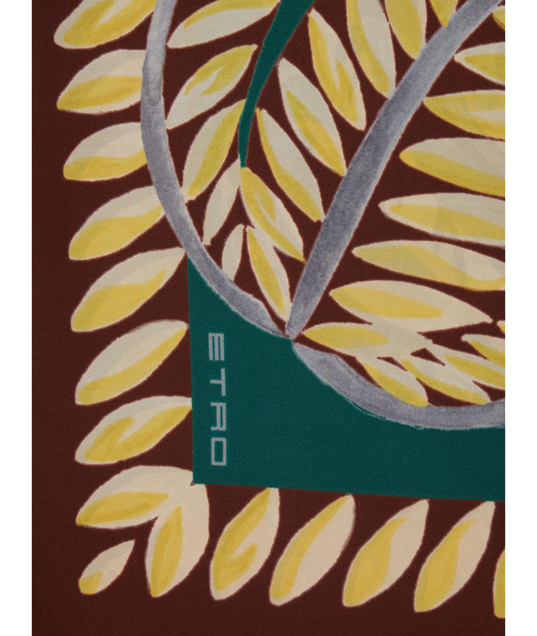 ETRO Мульти шелковый шарф, фото 3