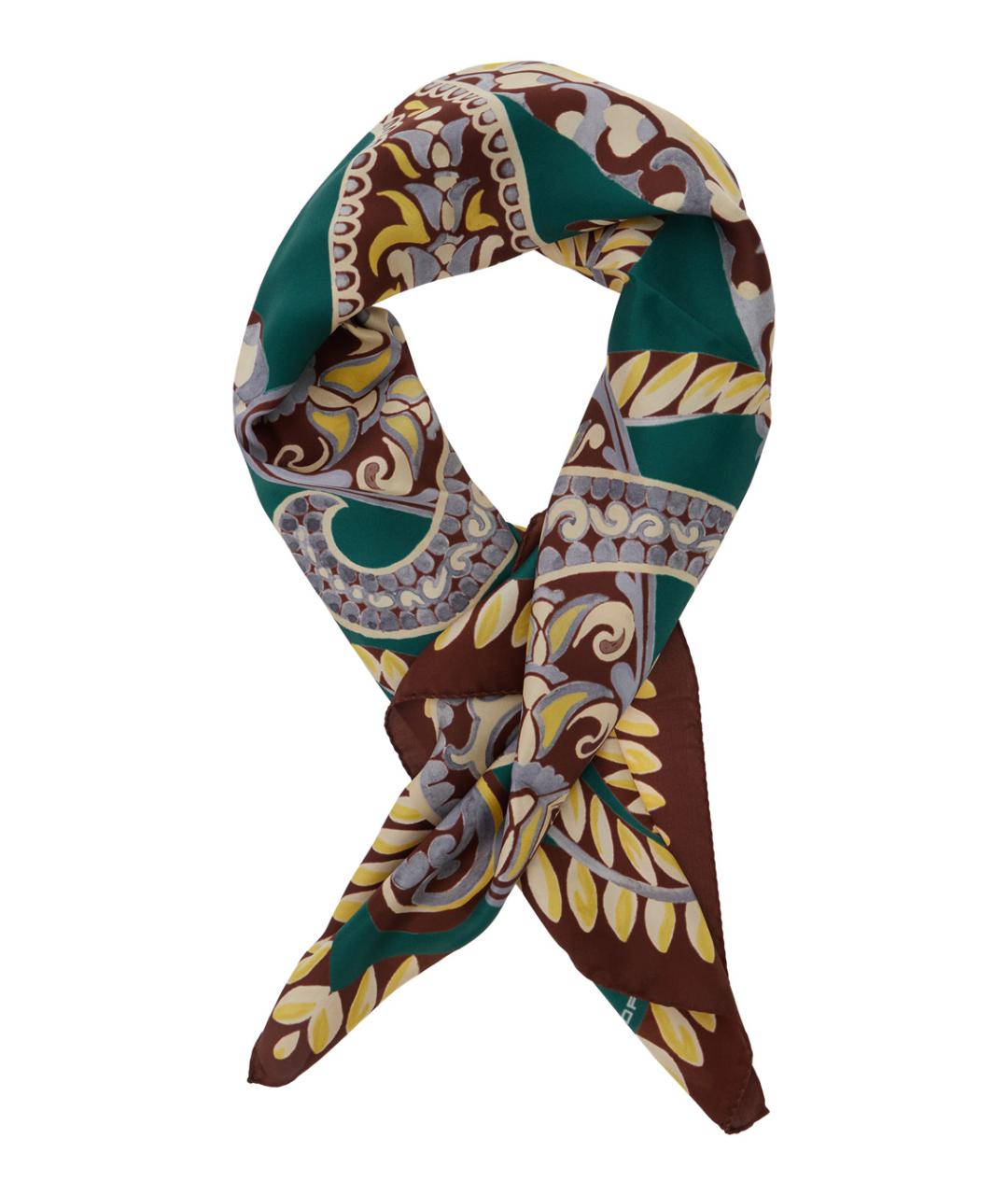 ETRO Мульти шелковый шарф, фото 2