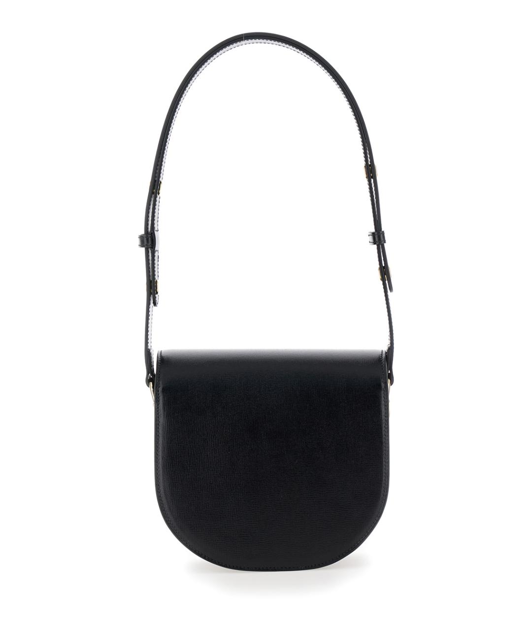 GUCCI Черная кожаная сумка через плечо, фото 2