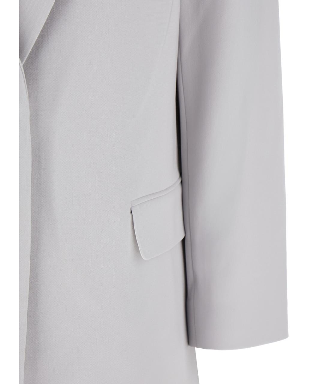 THEORY Серый полиэстеровый жакет/пиджак, фото 3