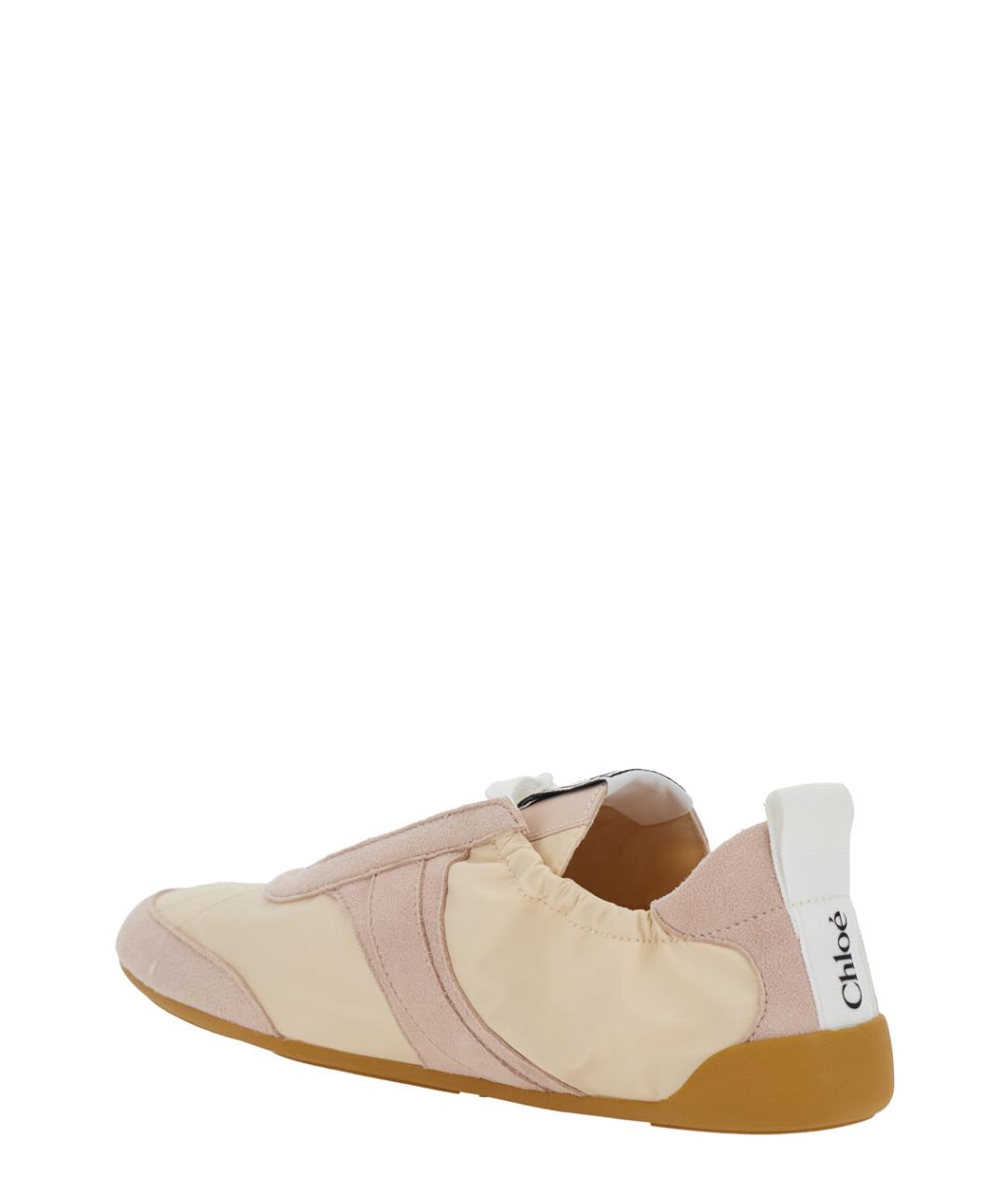 CHLOE Бежевые кроссовки, фото 3
