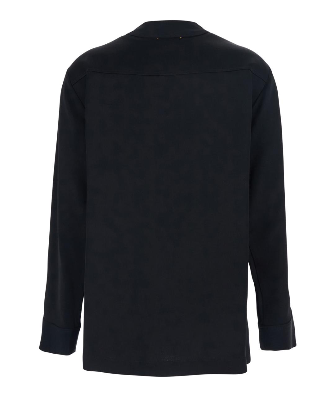 FORTE FORTE Черный ацетатный кардиган, фото 2