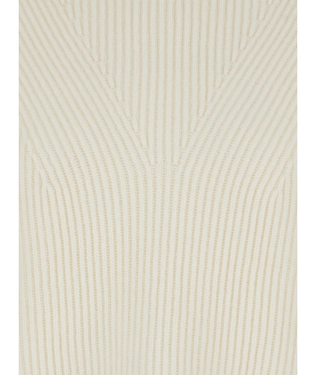 MAX MARA STUDIO Белый шерстяной джемпер / свитер, фото 3