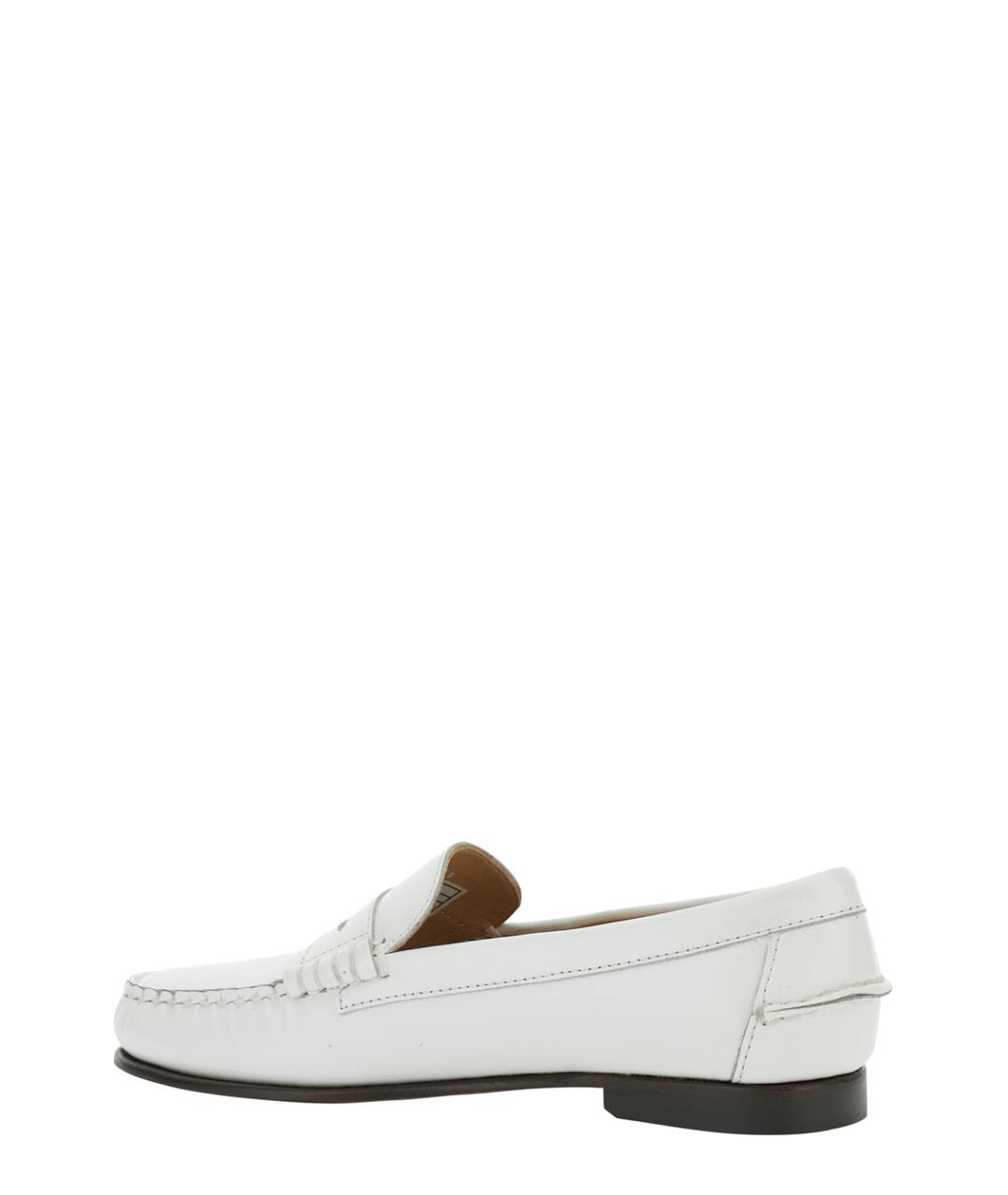 SEBAGO Белые кожаные лоферы, фото 3