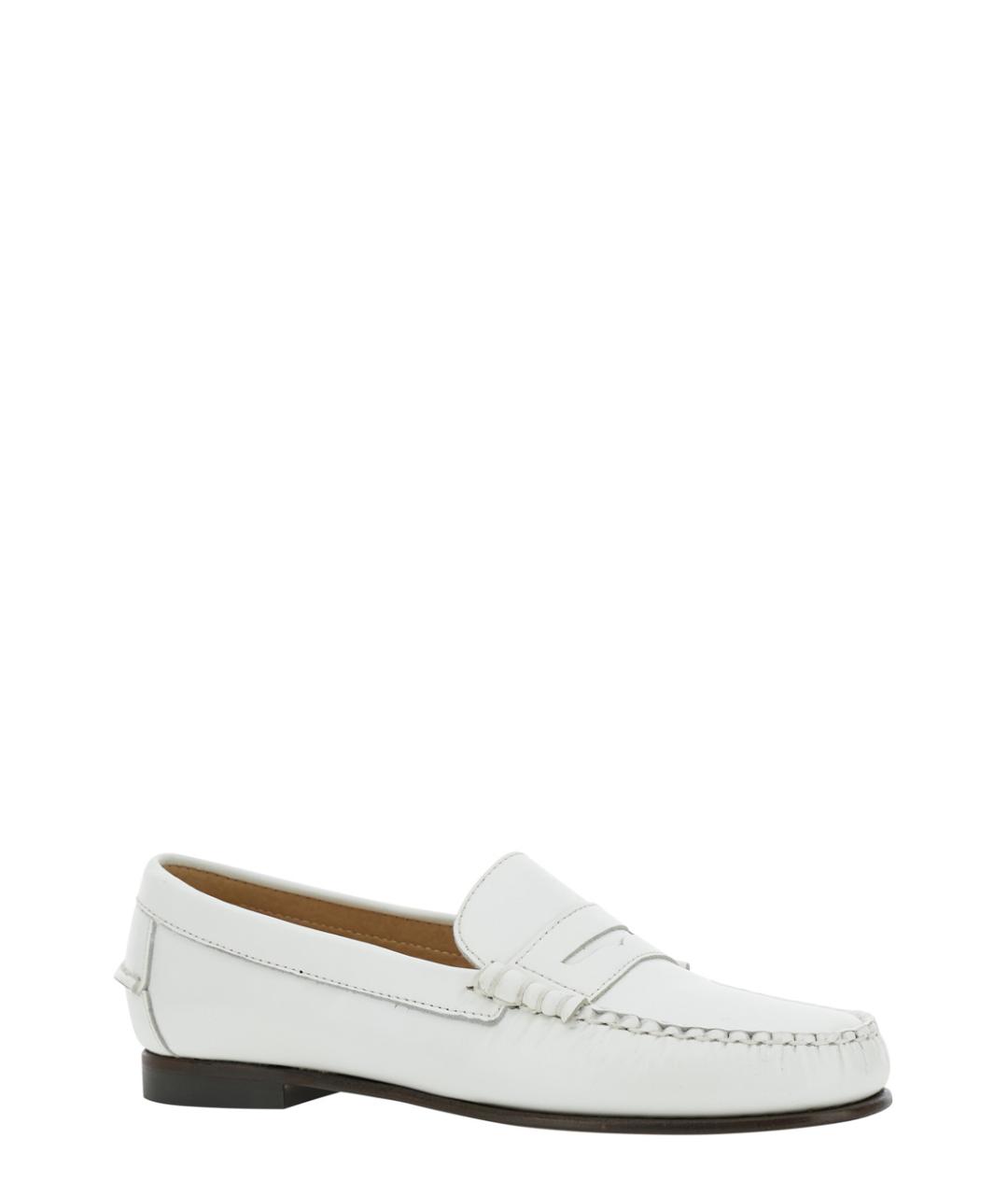SEBAGO Белые кожаные лоферы, фото 2