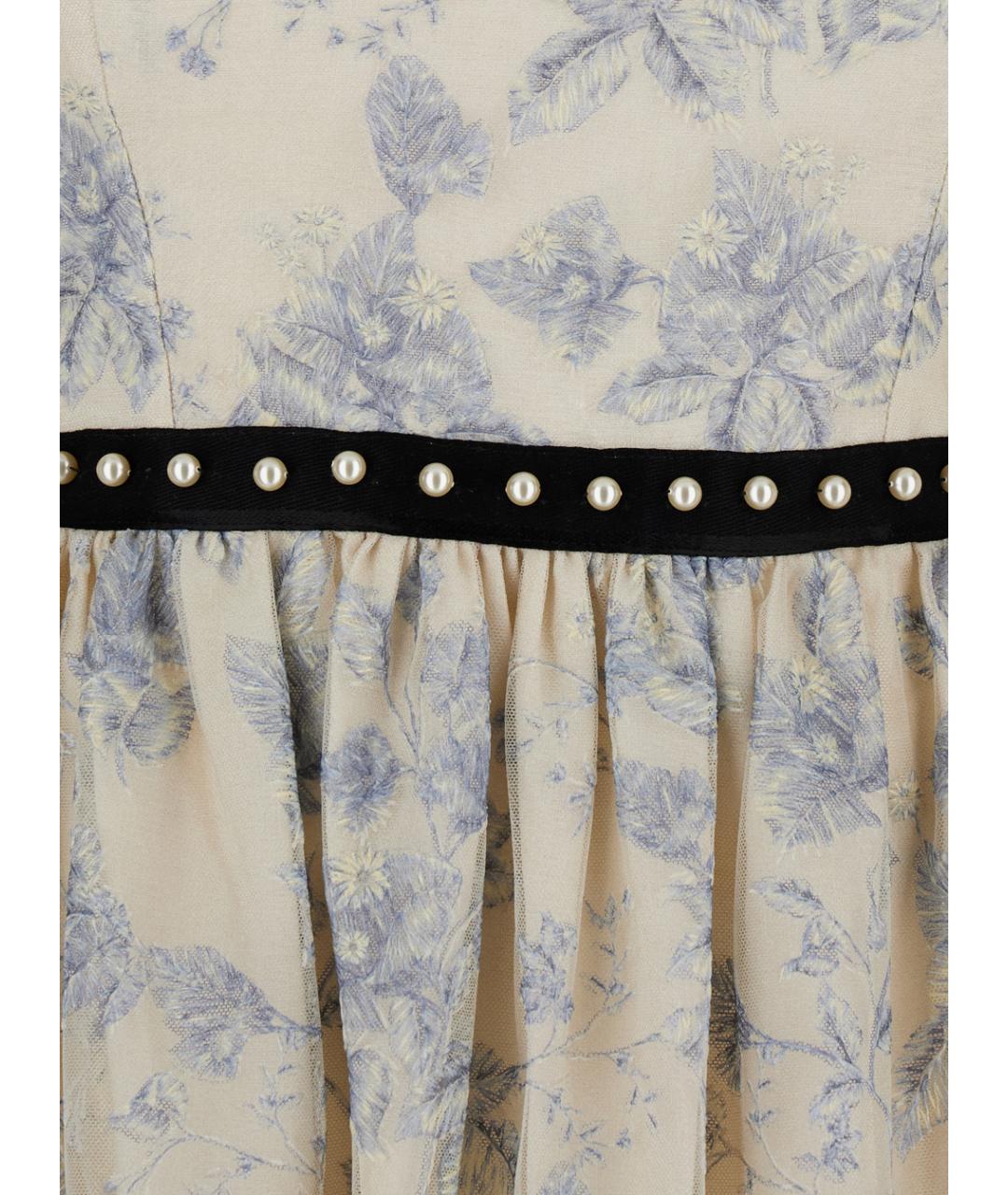 DITA Мульти льняное платье, фото 3