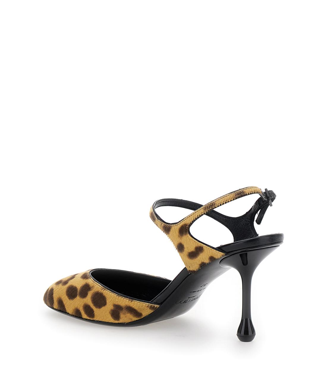 JIMMY CHOO Коричневые кожаные туфли, фото 3