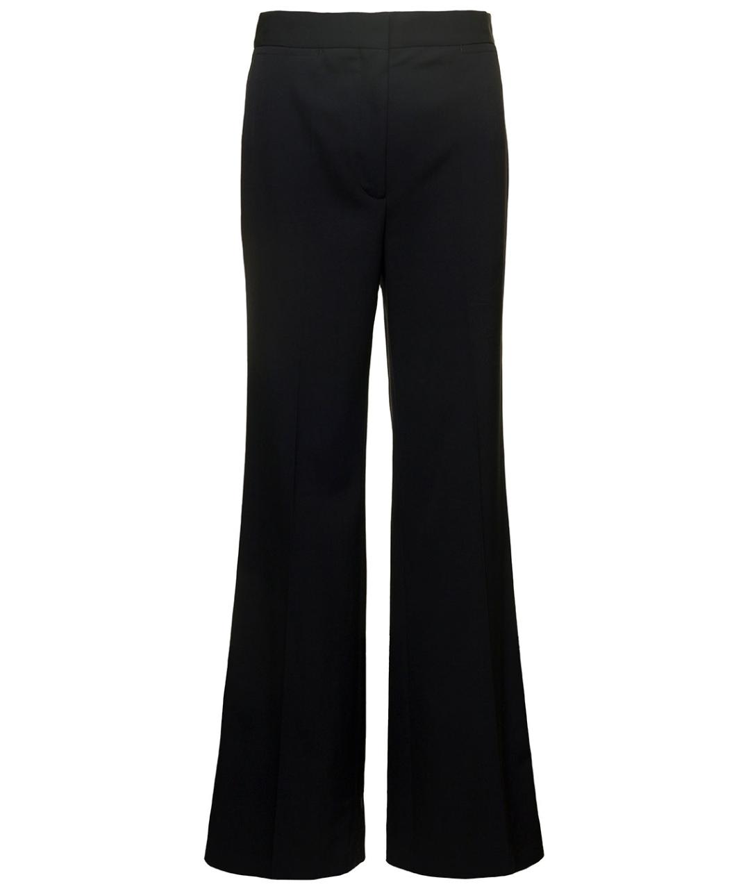 STELLA MCCARTNEY Черные шерстяные брюки широкие, фото 1