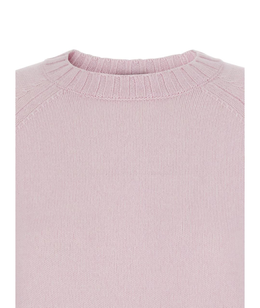 ALLUDE Розовый кашемировый джемпер / свитер, фото 3