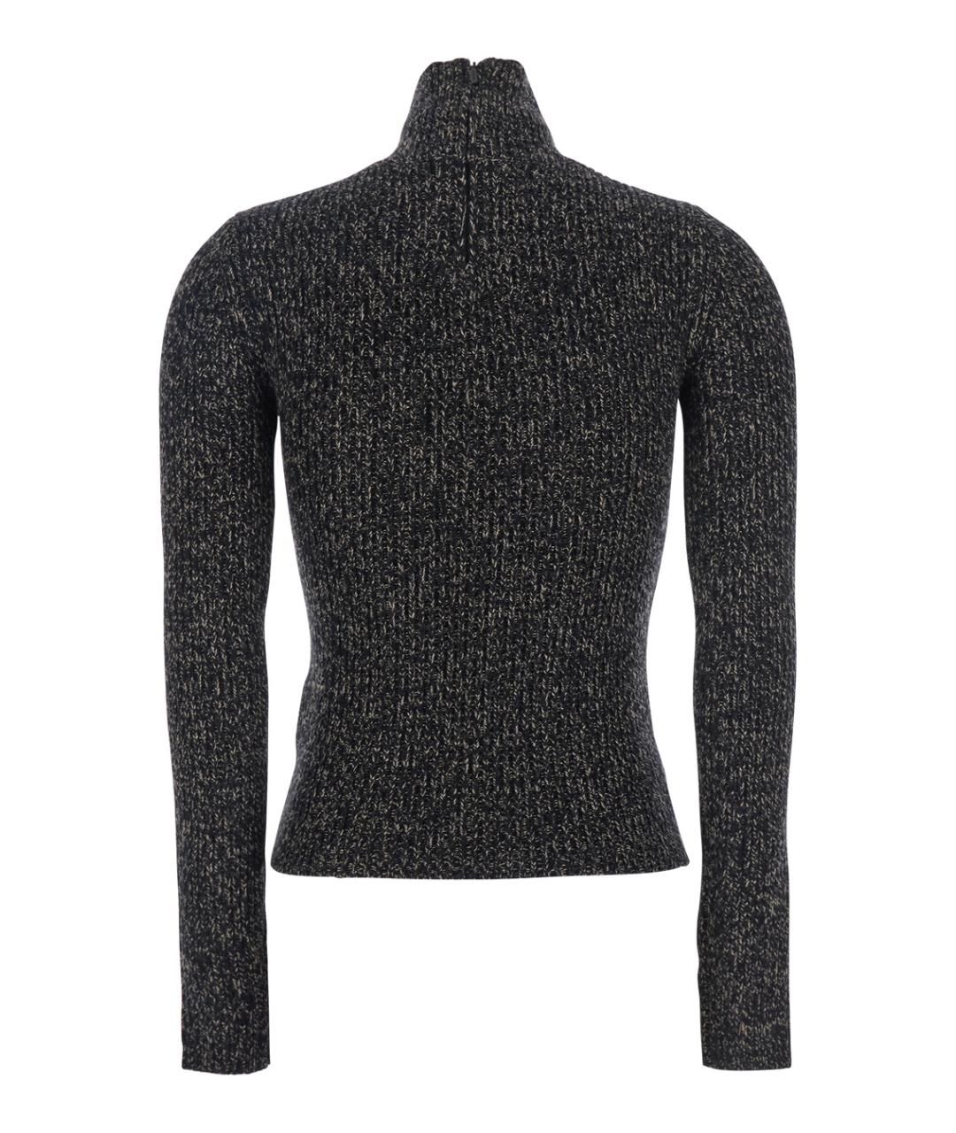 MAX MARA Серый шерстяной джемпер / свитер, фото 2